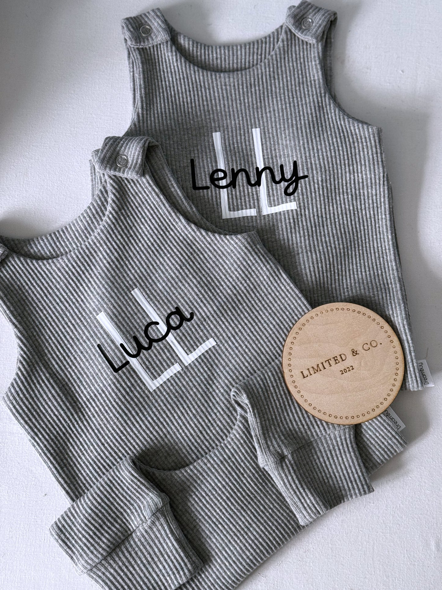 Ribbed Rompers