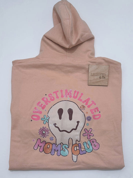 Over Stimulated Mum Club Hoodie