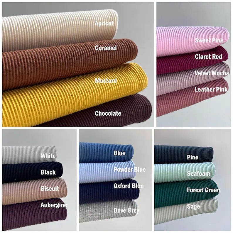 Ribbed Loungeset (Dark Colours)